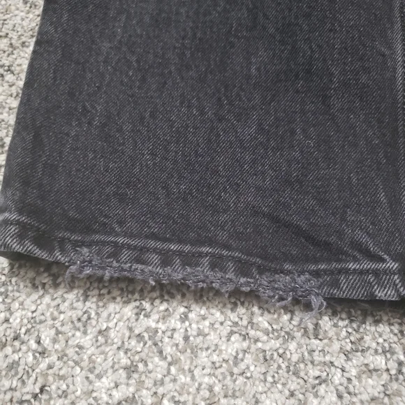 A&F High Rise Jeans with Criss Cross Waistband - Picture 6 of 13